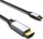 Kabllo USB Type C në HDMI INCA ITCD-20, 2 m, gri