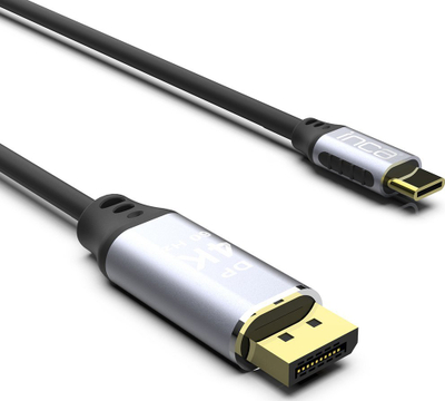 Kabllo USB Type C në HDMI INCA ITCD-20, 2 m, gri