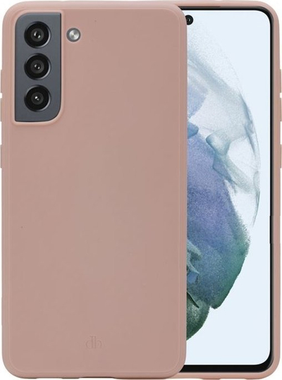 Mbrojtëse telefoni Dbramante1928 Greenland për Samsung Galaxy S21 FE, plastike e ricikluar, Pink Sand