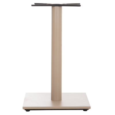 Bazë tavoline HM HM438.25, metal, 46x46x72 cm, cappuccino matt