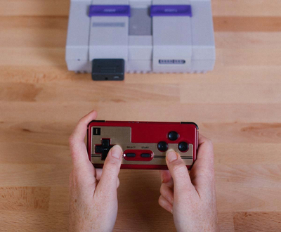 Блутут адаптер 8Bitdo Retro Receiver, за PS1 PS2 Windows, компатибилен со Иксбокс и ПС5 ПС4