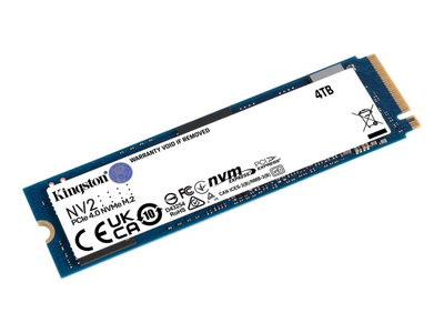 Kingston NV2  4TB  M.2  PCIe 4.0 x4 (NVMe), SSD i mbrendshëm