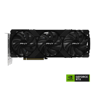 Графичка картичка PNY NVIDIA GeForce RTX 4070 Ti Super Verto, 16GB GDDR6X, преклопена, троструко со вентилатори