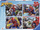 Puzzle Ravensburger Spiderman, set 4 x 100 copa, shumëngjyrësh