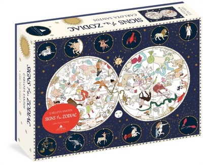 Signs Of The Zodiac 1000-piece Puzzle - Carlota Santos