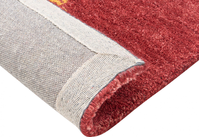 Tapet leshi YARALI Wool Gabbeh, 80 x 150 cm, i kuq