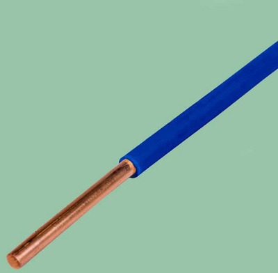 Kabllo elektrike Elpar DY H07V U 4mm², 450/750V, blu