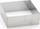 Formatë katrore De Buyer Square Ring, 12 x 12cm, çelik inox
