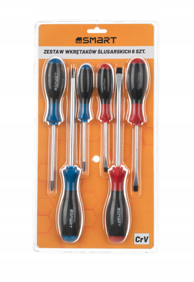 Set kaçavidash SMART365 51-11006, 6 copë, drejtuese (SL) dhe kryq (PH)