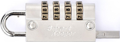 Bllokues porti USB A Smart Keeper, anti vjedhje, i bardhë