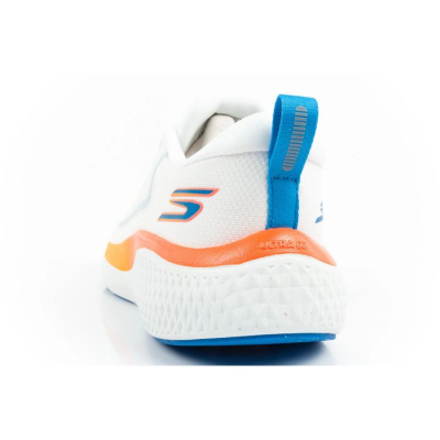 Машки патики Skechers Go Run 246086 WMLT, Goga Max, бели со повеќебојни детали