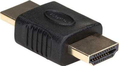 Adapter HDMI Akyga AK-AD-21, HDMI mashkull në HDMI mashkull, i zi