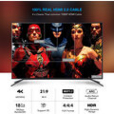 Kabllo optike PremiumCord High Speed ​​me Ether. 4K@60Hz, 15m, M/M, e zezë