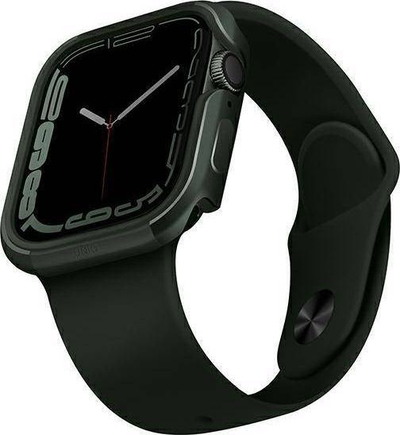 Mbulesë Uniq Valencia për Apple Watch Series 4 5 6 7 SE, 44 45mm, jeshile