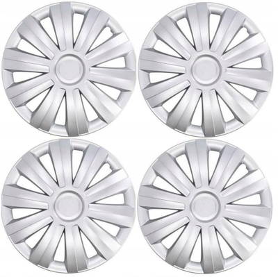 Kapakë rrotash MAMMOOTH A112 2041 15, 15", set 4 copë, argjend
