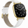 Smartwatch për goca Gravity GT32-2, bën telefonata, me rrip metalik edhe lëkure, ngjyrë e artë