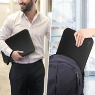 Futrollë universale për laptop Tech-Protect Hardpouch, 13"-14", e zezë