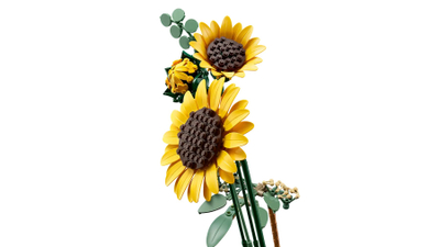 Set LEGO Botanicals Sunflowers, 686 copa, dekorativ, shumëngjyrësh