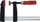 Klemë druri Bessey TPN20B8BE, 200 x 80mm, gize, dorezë druri