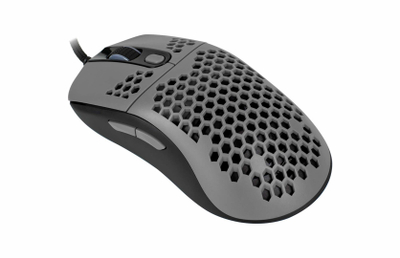 Maus Arozzi Favo Ultra Lightweight, optik, 16000 DPI, i zi/i hirtë