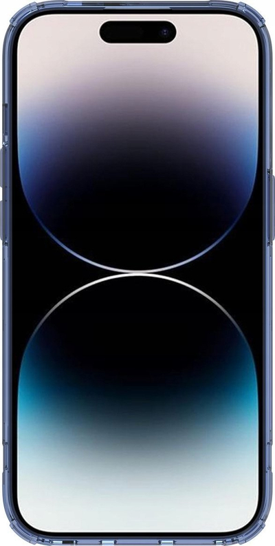 Futrollë Nillkin Nature Pro Magnetic për iPhone 15 Pro, MagSafe, transparente blu