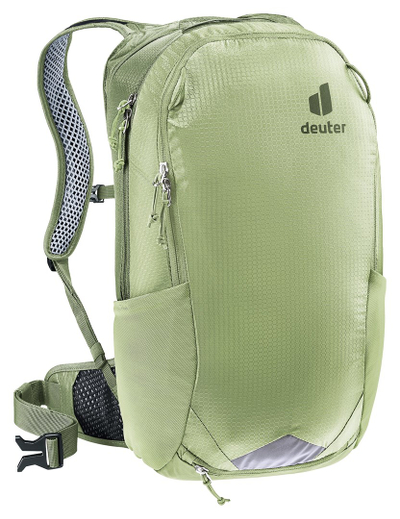 Çantë shpine çiklizmi Deuter Race Air 14+3, 17L, sistem Aircomfort, jeshile