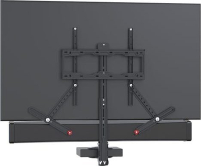 Kllapë montimi Barkan E850, për soundbar nën TV, metalike, e zezë