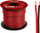 Kabllo altoparlantësh Blow 73-344, 2x1.00mm, 25m, zi kuqe
