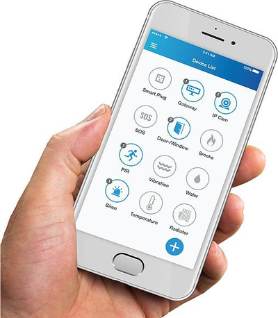 Sistem alarmi Olympia Prohome 6007, Smart Home, me aplikacion, i bardhë