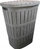Kosh rrobash Katex WOOD ASH, 55L, ngjyrë hiri