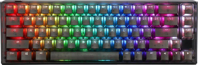 Tastierë mekanike Ducky One 3 SF Aura RGB, 65%, Silent Red, e zezë