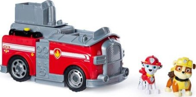 Lodër makinë Spin Master PAW PATROL, 2 në 1, gri / e kuqe