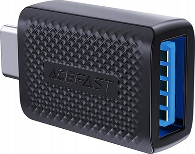 Adapter USB Acefast J1, USB A në USB C, 5Gbps, i zi