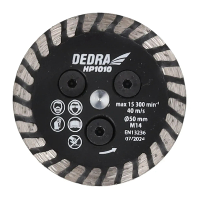 Disk diamanti Dedra HP1010, 50mm, M14, i zi