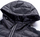 Xhaketë Iguana Guelo Quilted Jacket W, e lehtë, me kapuç, e zezë