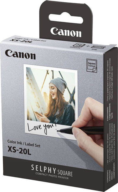 Letër fotografie Canon XS-20L + ngjyrë (20copë / 68 x 68mm)