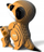Puzzle 3D kartoni Meerkat, figurinë surikatë, ekologjik, shumëngjyrësh