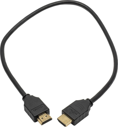Kabllo HDMI Akyga AK-HD-05A, 0.5m, High Speed me Ethernet, e zezë