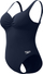 Костим за капење едноделен Speedo AquaNite, за жени, отпорен на хлор, црн