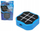 Lojë elektronike Sombo Brain Games Tic Tac Toe, 9.5 cm, 3 mënyra loje, blu