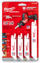 Set tehe sharre Milwaukee HACKZALL M12 M18, 6", bi metal, 10 copë