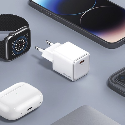 Karikues rryme Usams US-CC183 X-Ron, 1x USB-C PD 3.0 20W, i zi