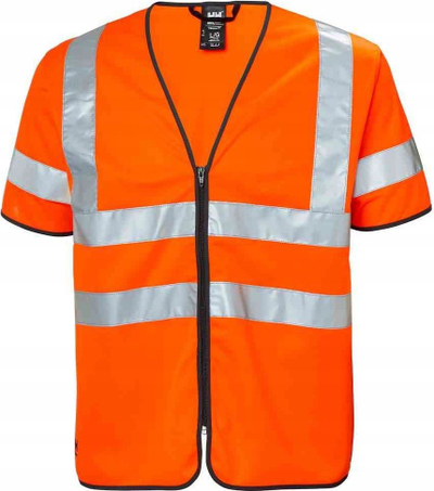 Jeletë sigurie Helly Hansen High Visibility, me mëngë të shkurtra, XXL, portokalli që të duket nga larg