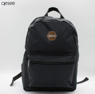 Çantë shpine Qesee, e zezë