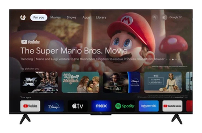 TV TCL QLED 55T7B, 55", 4K Ultra HD, Smart Google TV