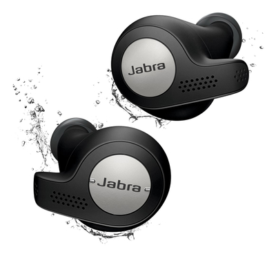 Слушалки Jabra Elite Active 65t, вистински безжични, Блутут, титаниум црна