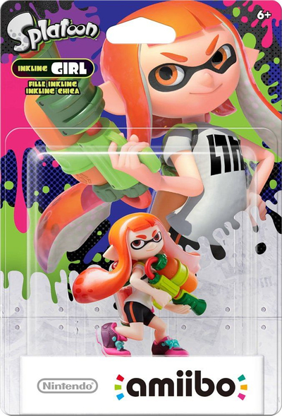 Figura Nintendo amiibo Splatoon Girl, NFC, multingjyrëshe
