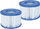 Filter uji Bestway Type VI 60311 për pompë Lay-Z-Spa, set me 2 copë, i bardhë