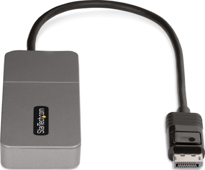 HUB MST StarTech 3 porta, DisplayPort në 3x HDMI, 4K 60Hz, i zi