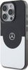Kapak telefoni Mercedes Double Layer Case MagSafe për iPhone 16 Pro Max, 6.9\", i zi me argjend